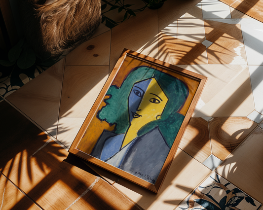 Henri Matisse - Portrait of Lydia Delectorskaya (1947)