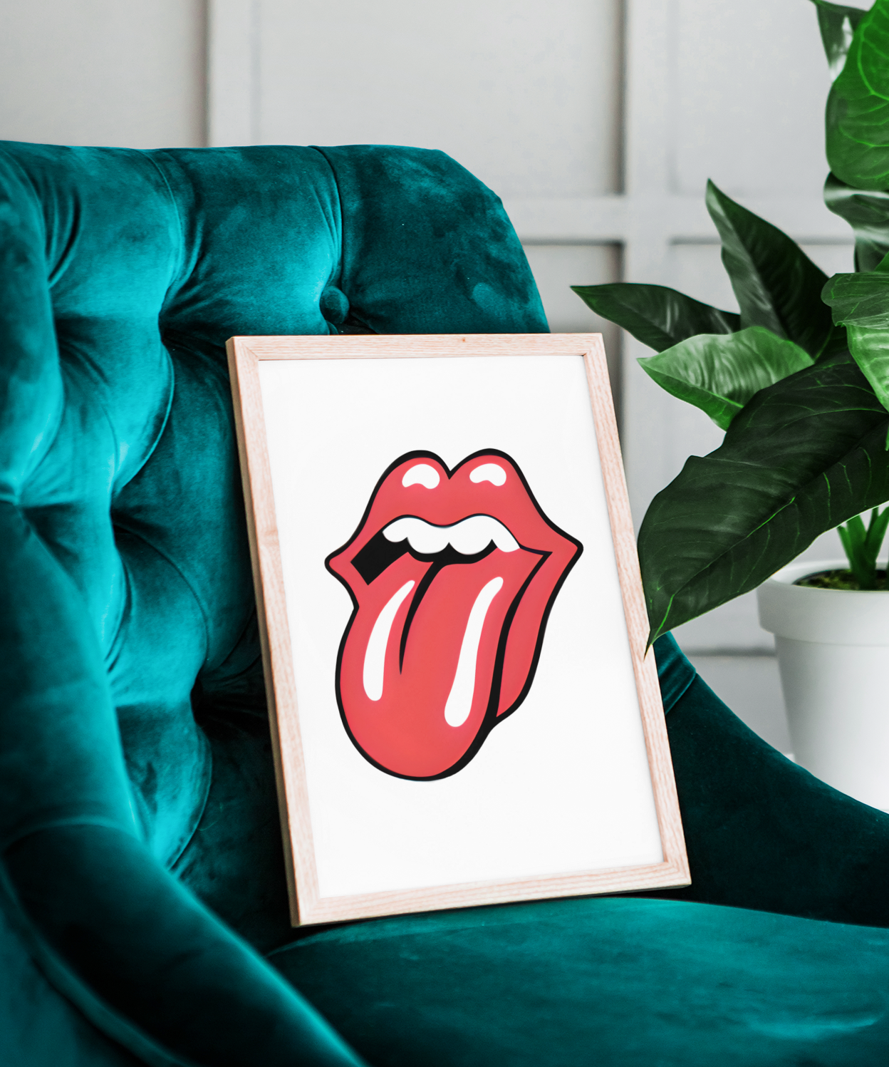 The Rolling Stones Kunstsamling - Kunsttrykk A3+/A3 - Uten ramme #4 Rolling Stones Kunst 1971