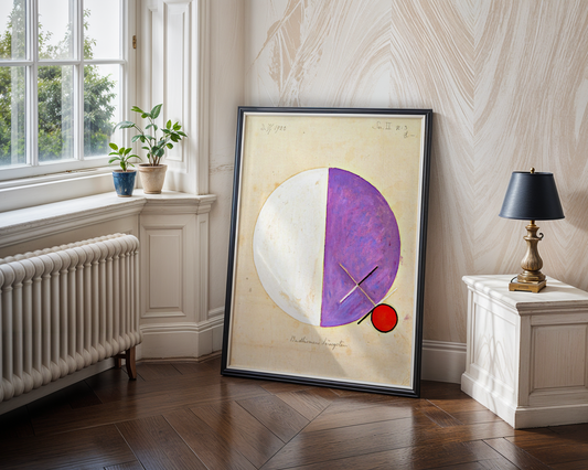 Hilma af Klint - Buddhas Standpunkt i det jordiske liv nr. 3 (1920)