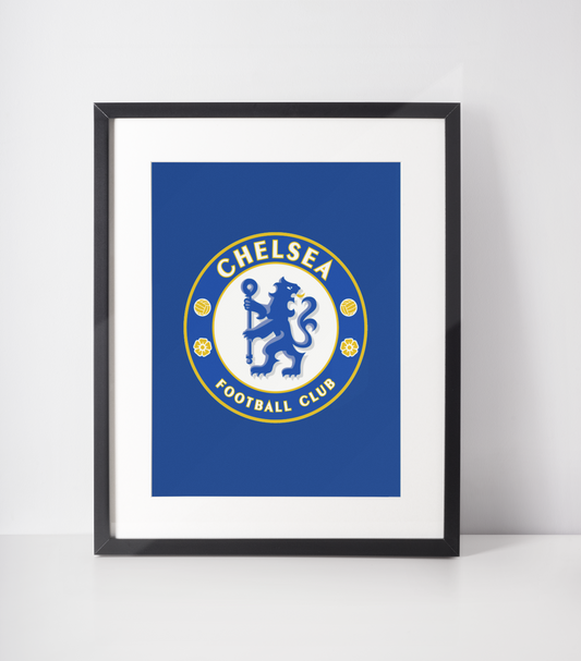 FC Chelsea Retro Kunstsamling - Kunsttrykk A3+/A3 - Uten ramme