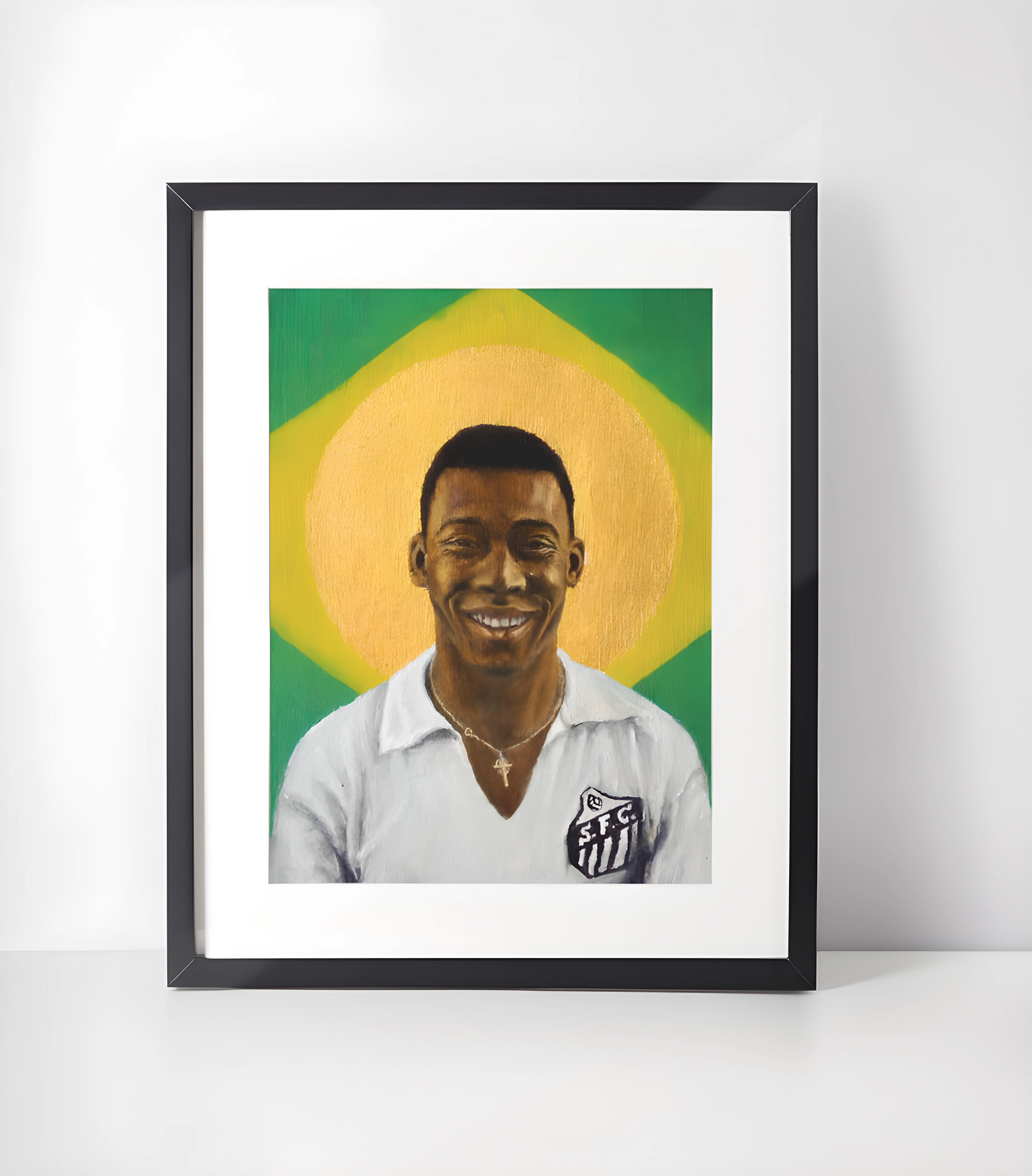 Diego Maradona Kunst - Samling - Kunsttrykk A3+/A3 - Uten ramme #3 Pelè v2