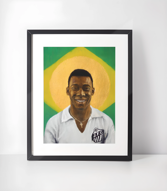 Diego Maradona Kunst - Samling - Kunsttrykk A3+/A3 - Uten ramme #3 Pelè v2