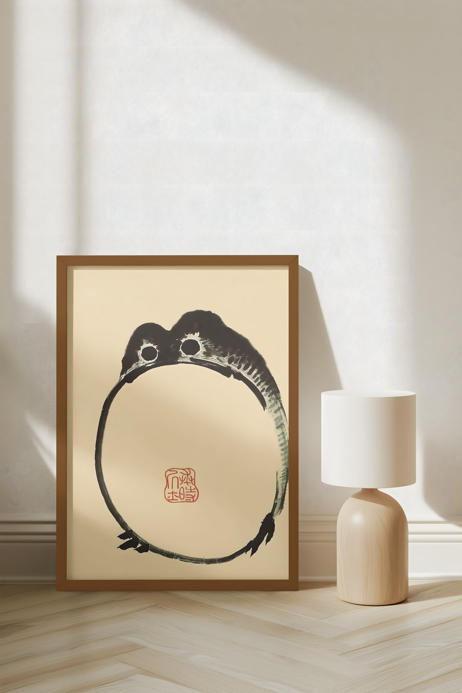 Matsumoto Hoji - Sad Frog (1814)