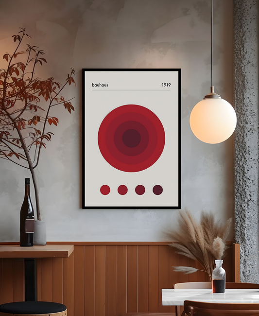 Bauhaus 1919 Rød