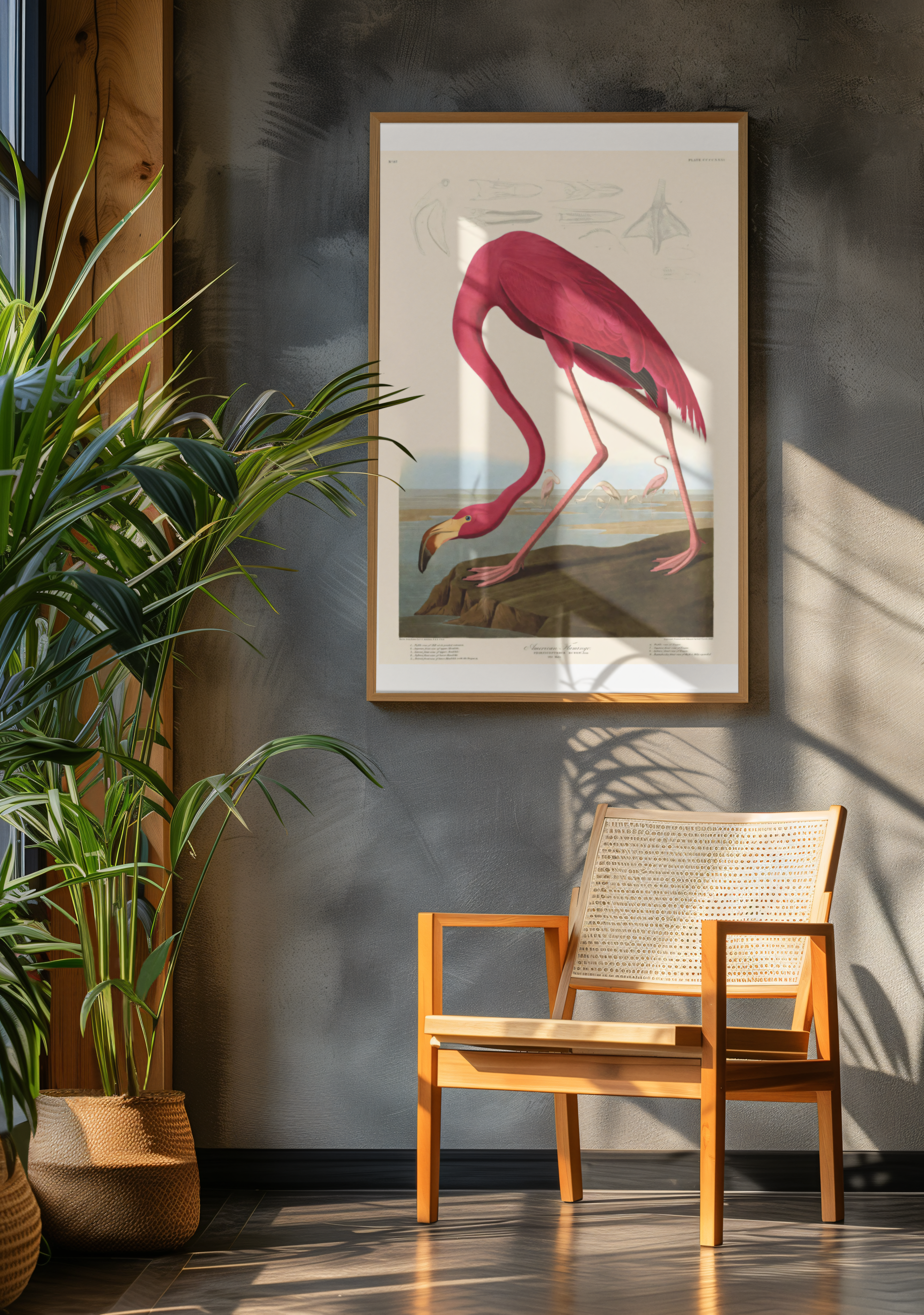 John James Audubon - American Flamingo