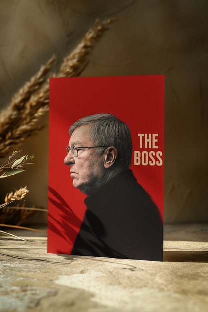 Kunstnerkort Blanding Samling A5 #3 Fergie "The Boss" A5 (14.8 cm x 21 cm)