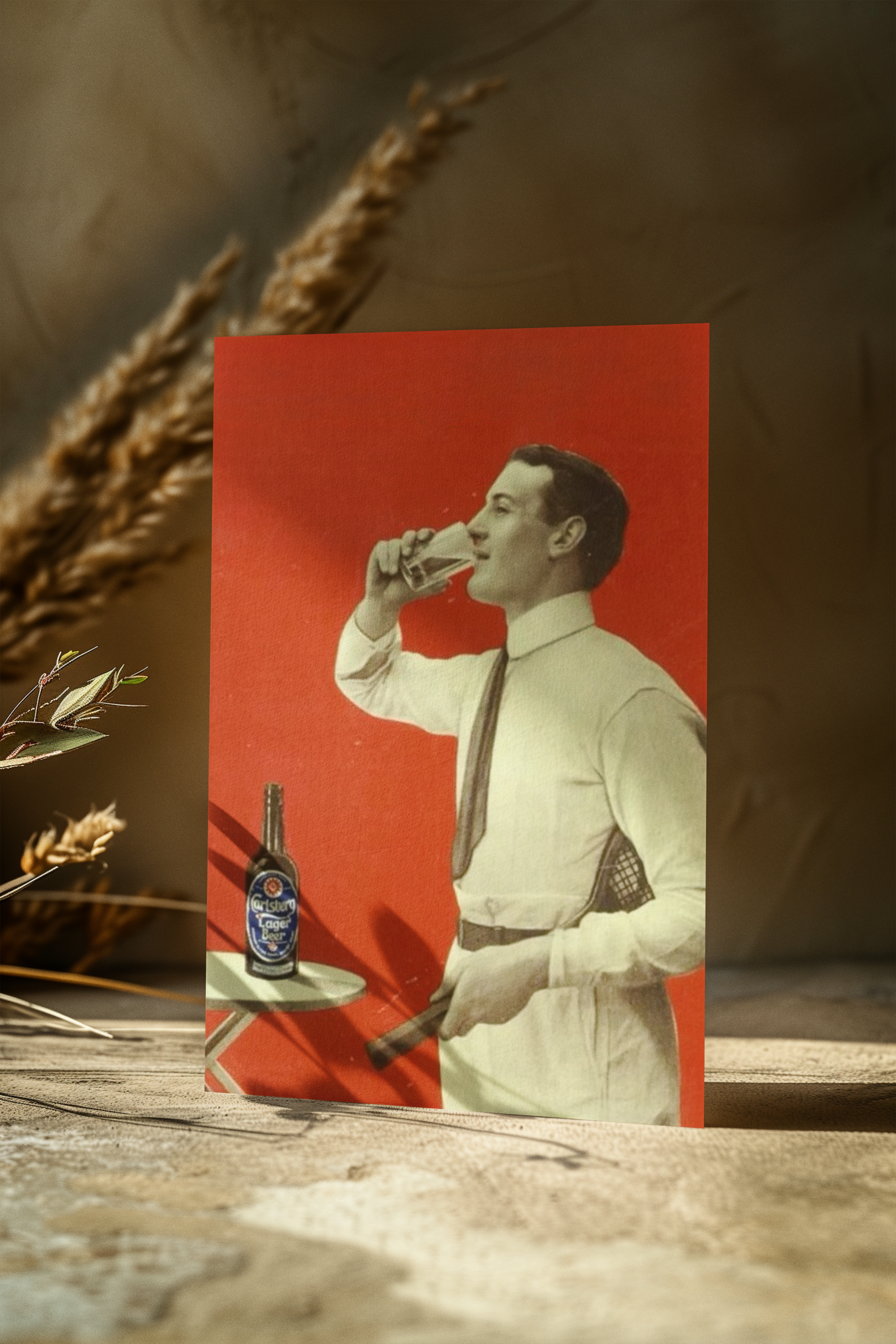 Kunstnerkort Blanding Samling A5 #10 Carlsberg A5 (14.8 cm x 21 cm)