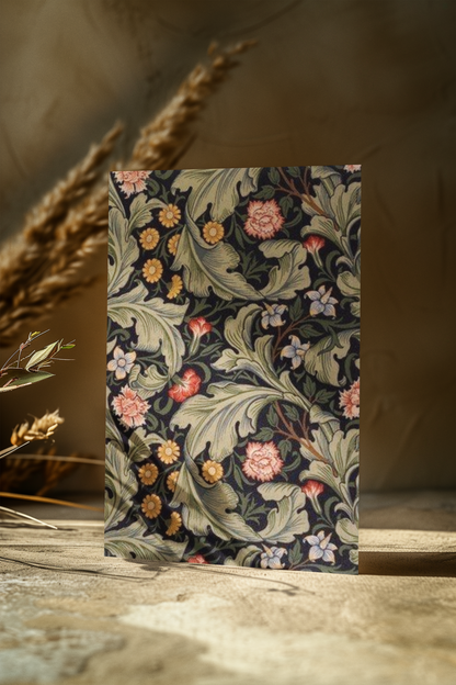 William Morris 4x malerier serie - Kunsttrykk A5 #1 Hodeskalle A5 (14.8 cm x 21 cm)