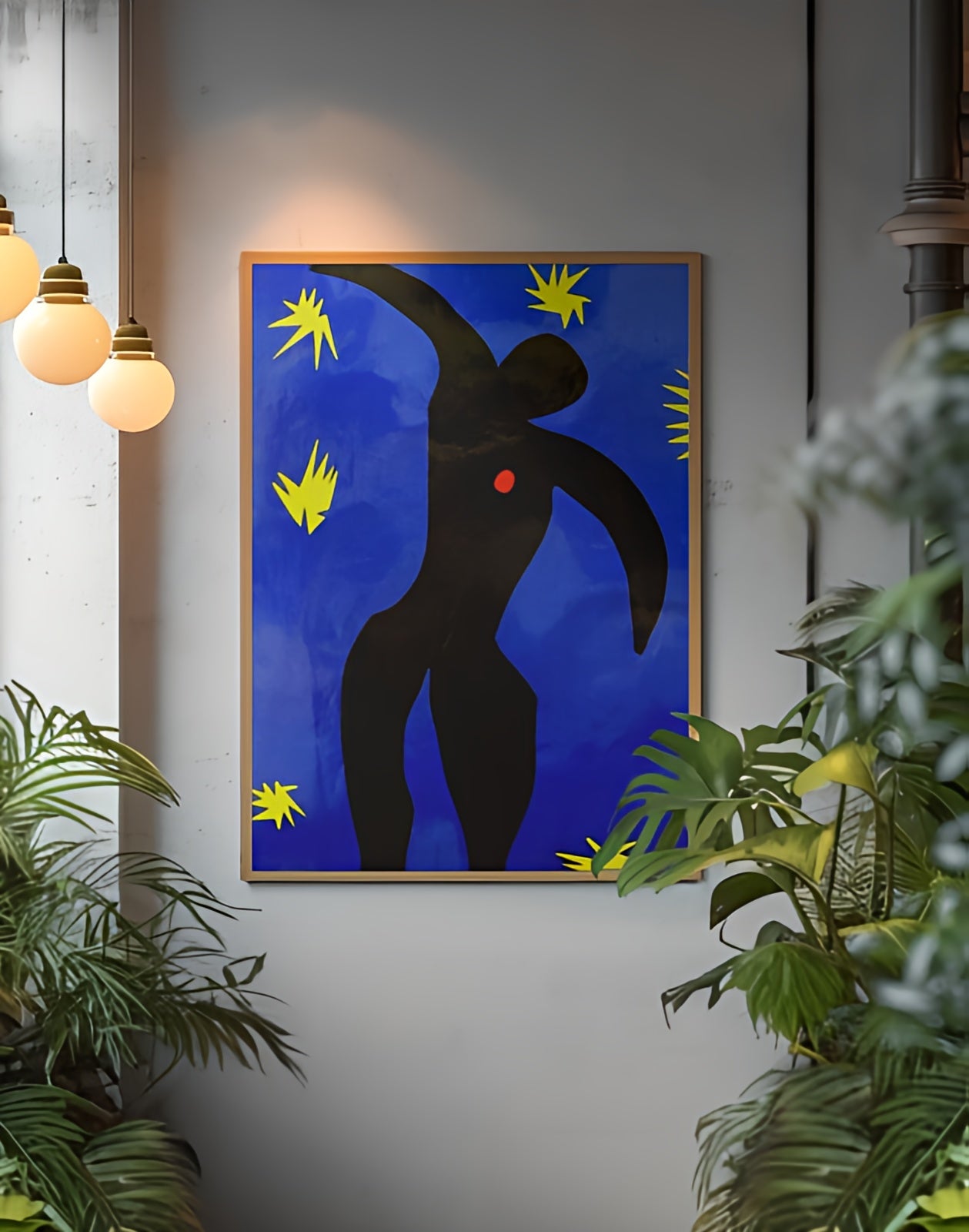 Kunstplakater • Blanding av ulike verk Henri Matisse - Icarus