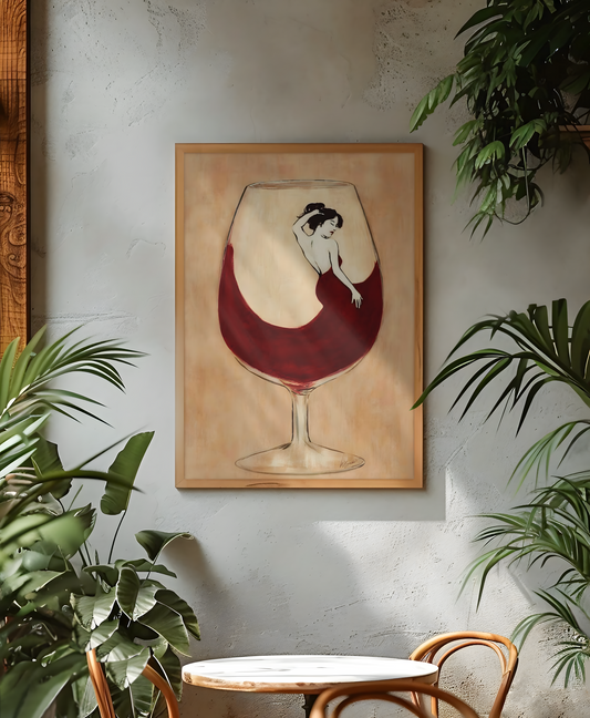 Red Wine Lady