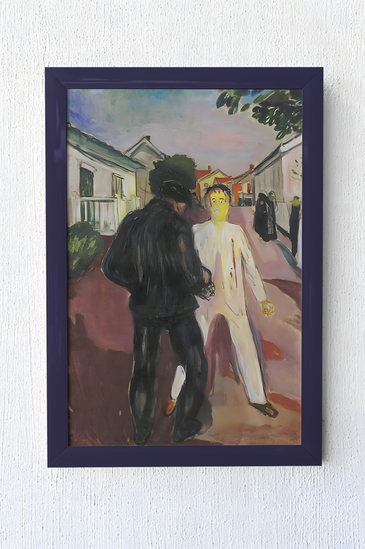Edvard Munch Kunstsamling • Blanding av ulike verk #6 The fight