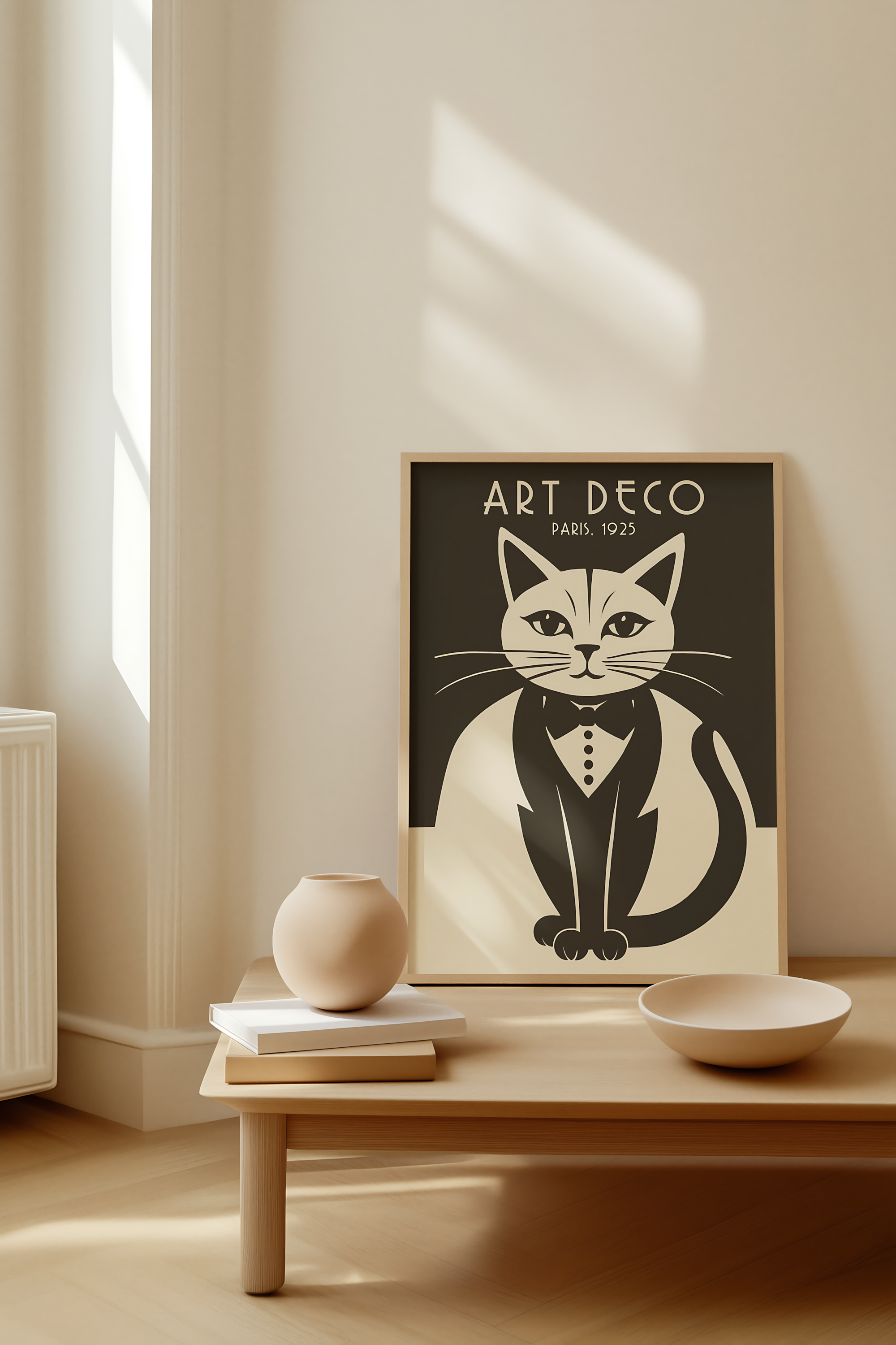 Art Deco Cat 1925 Paris