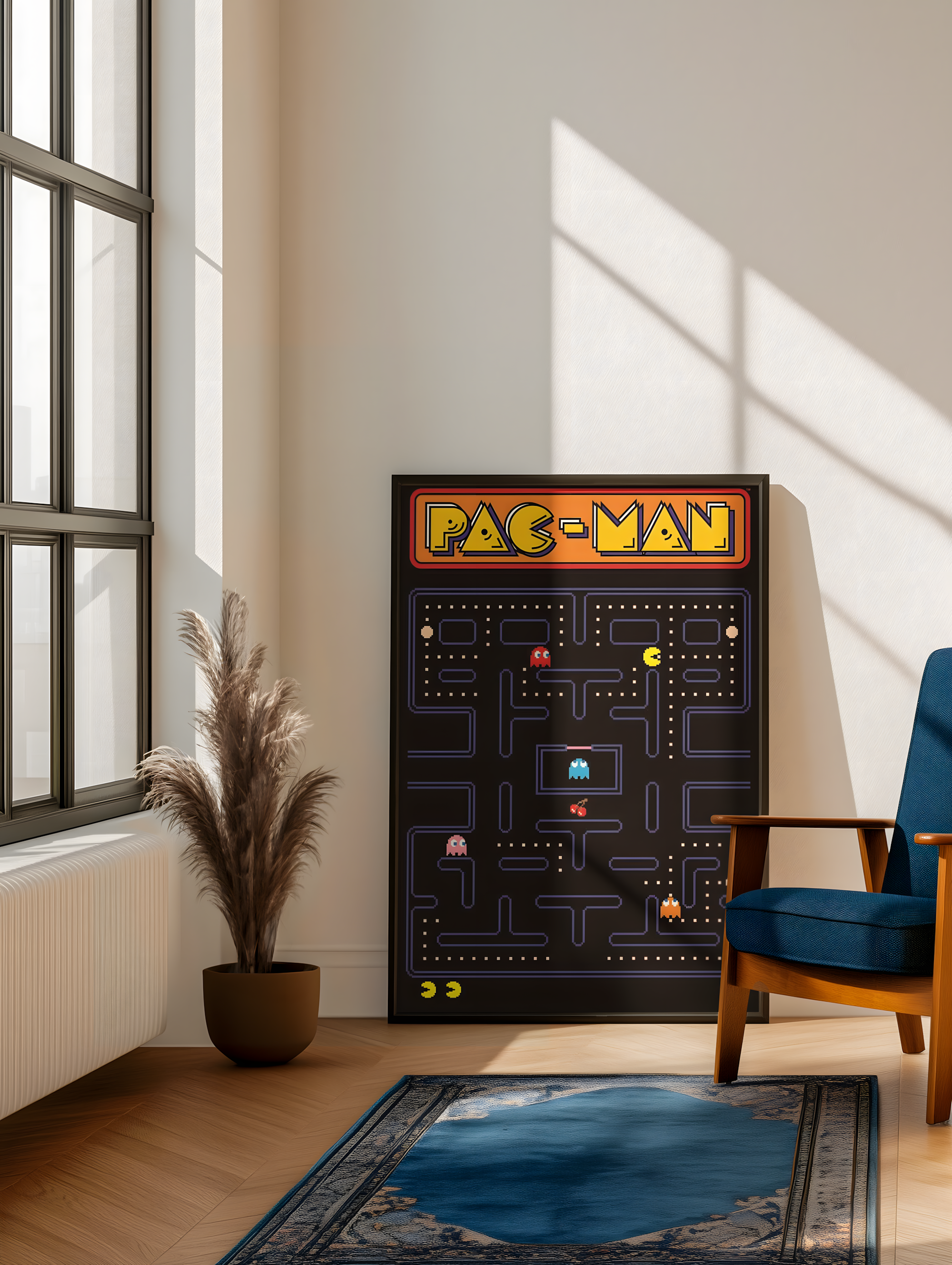 Klassisk Pac-Man Kunst
