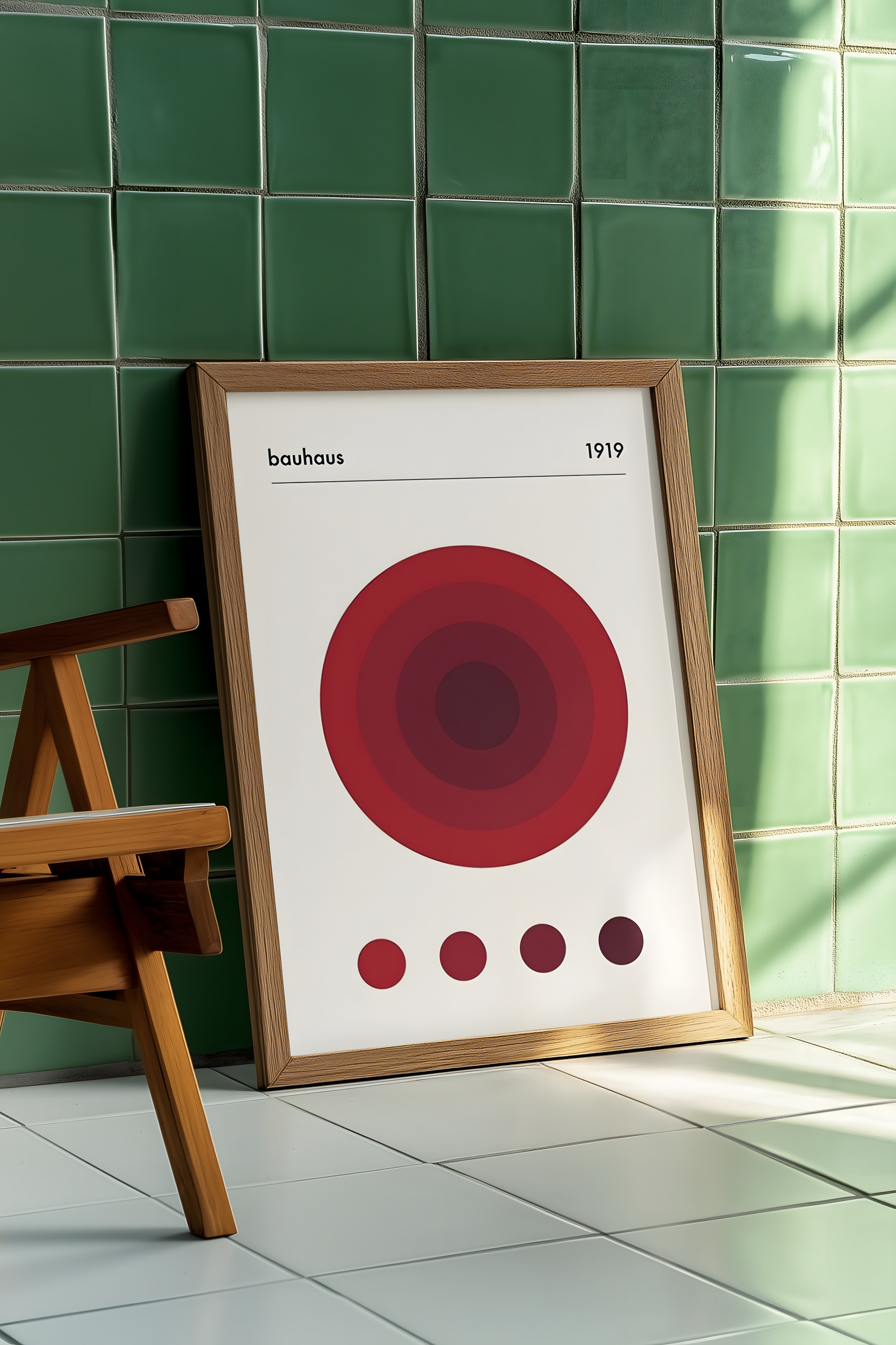 Bauhaus 1919 Rød