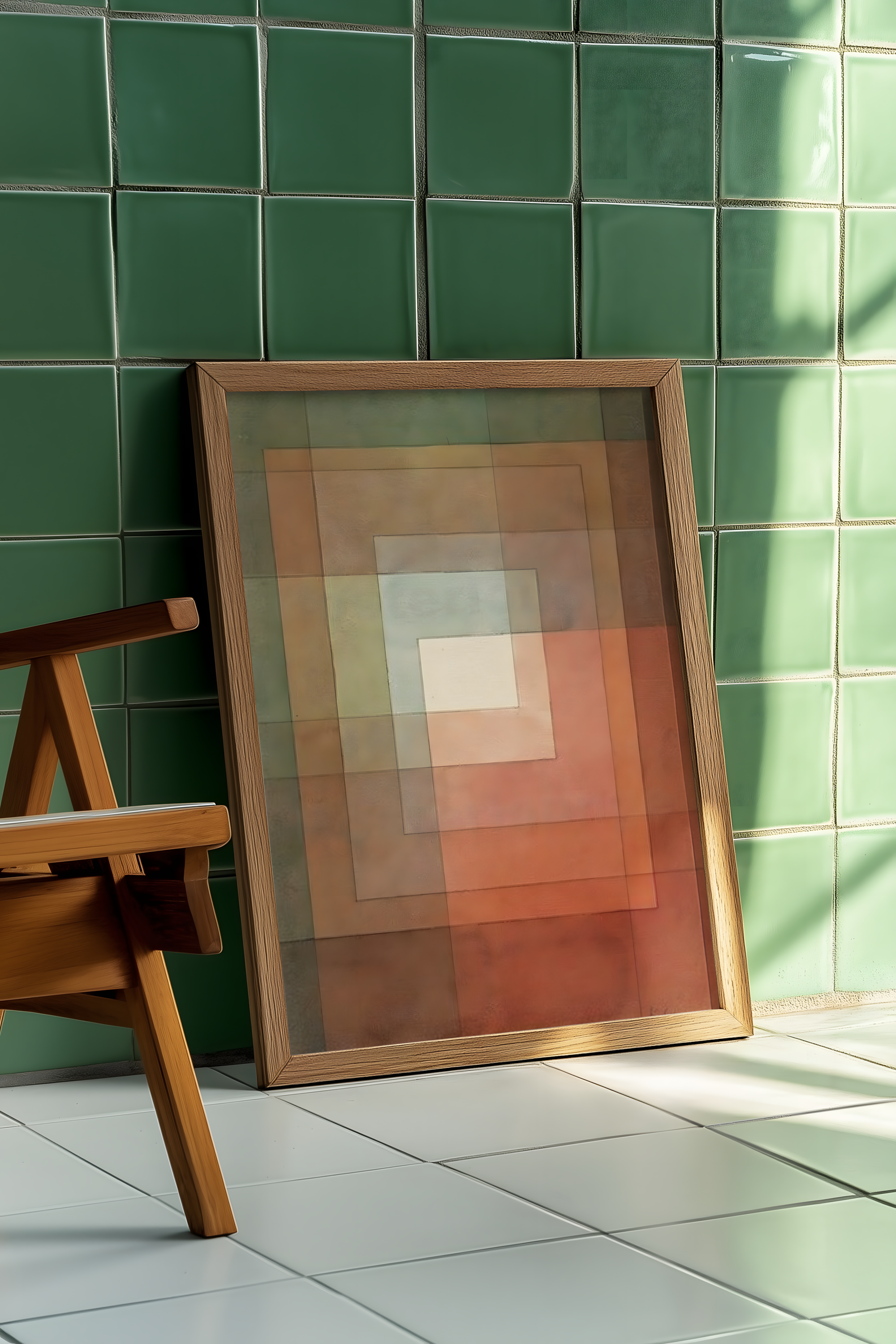 Paul Klee - White Framed Polyphonically