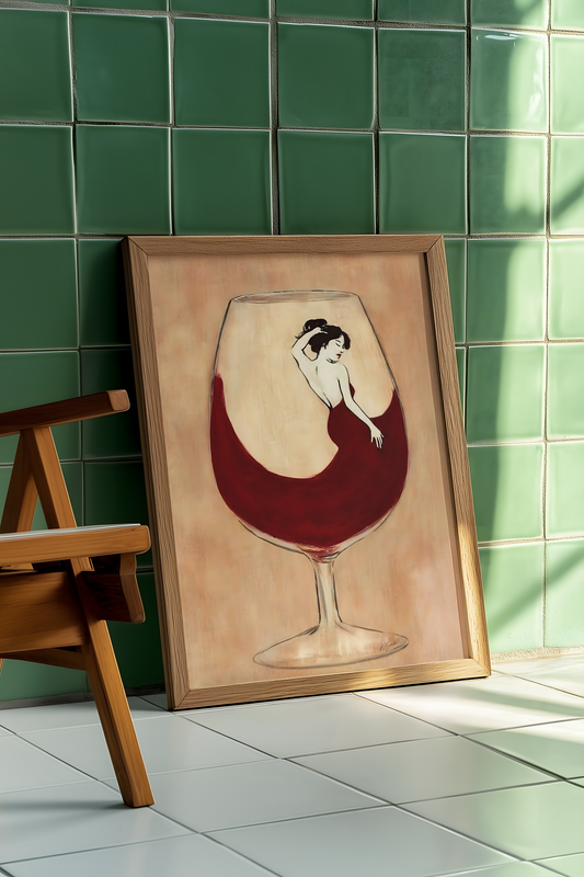 Red Wine Lady