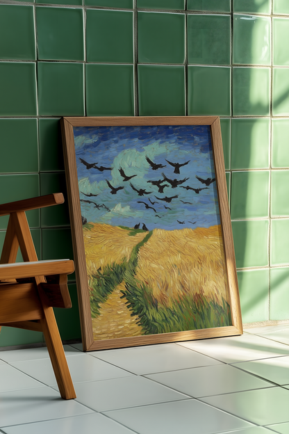 Vincent van Gogh - Wheatfield with Crows
