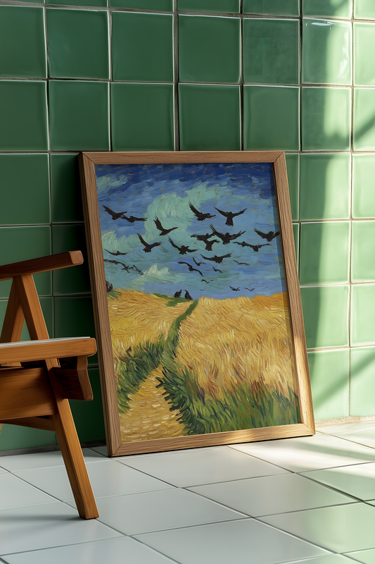 Vincent van Gogh - Wheatfield with Crows