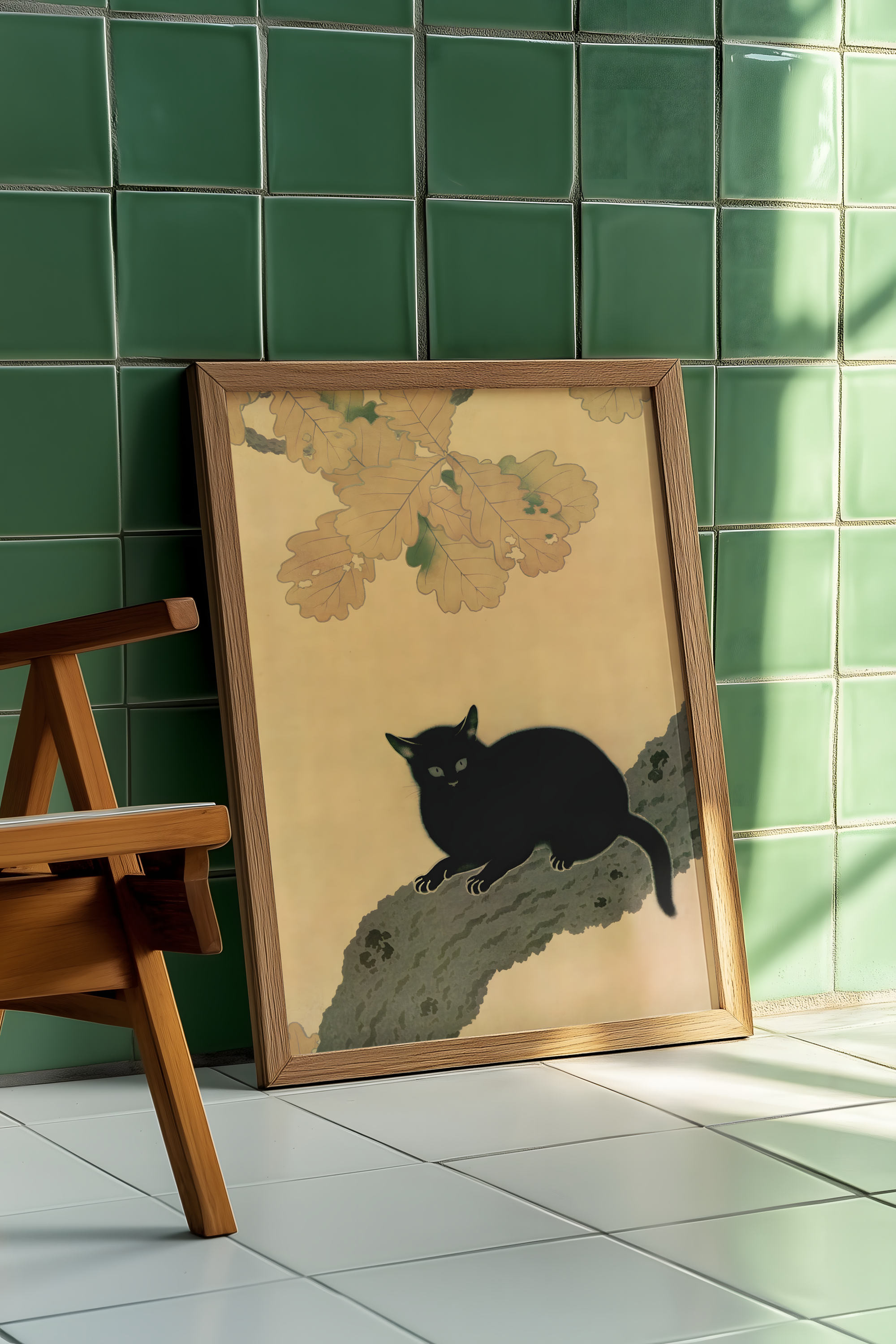 Hishida Shunsō - Black Cat (Kuroki Neko)