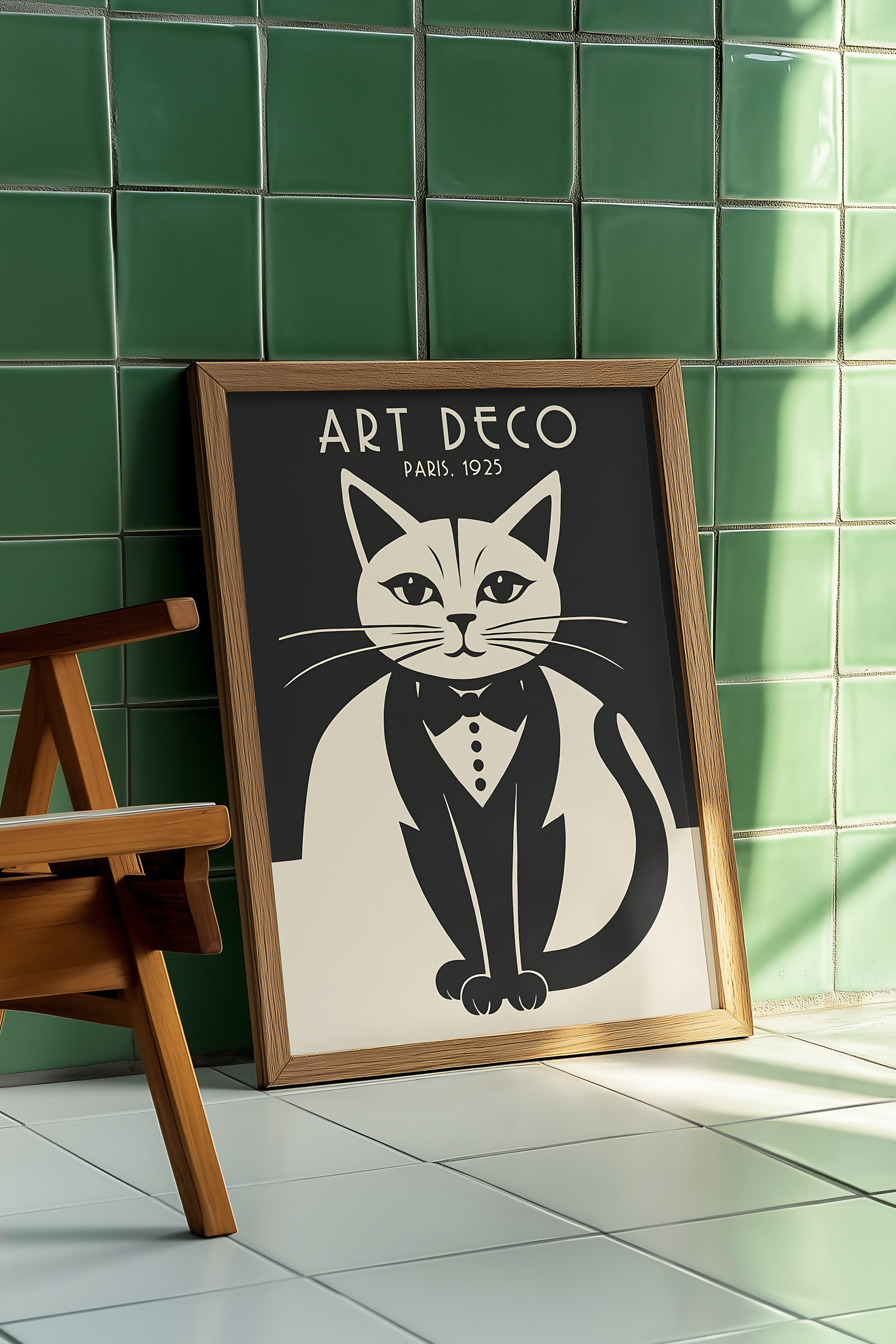 Art Deco Cat 1925 Paris