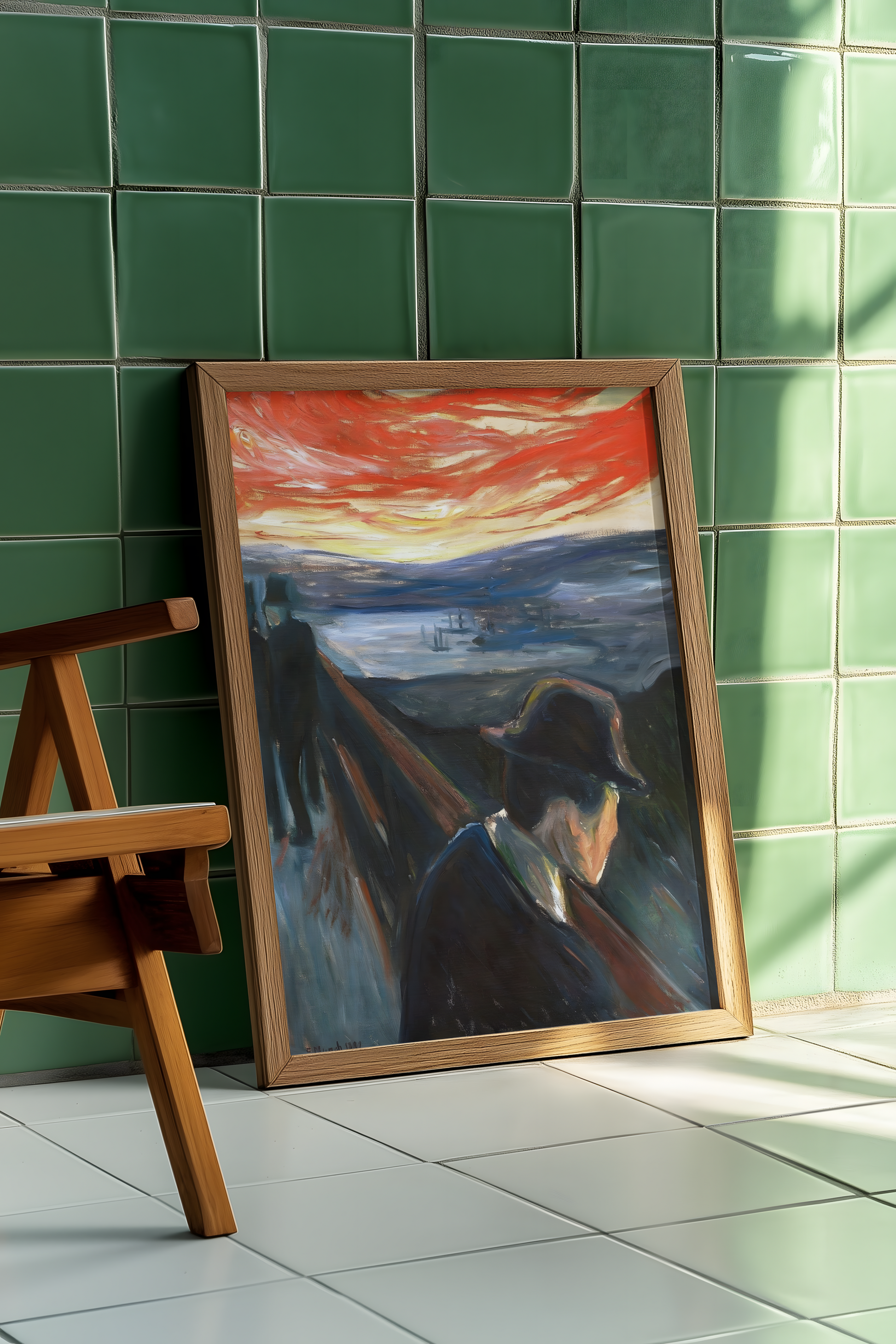 Edvard Munch - Sick Mood at Sunset (Despair)