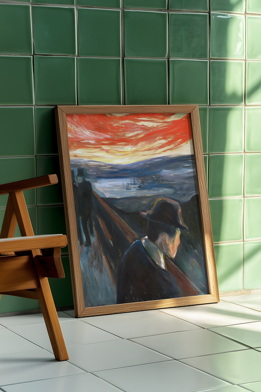 Edvard Munch - Sick Mood at Sunset (Despair)