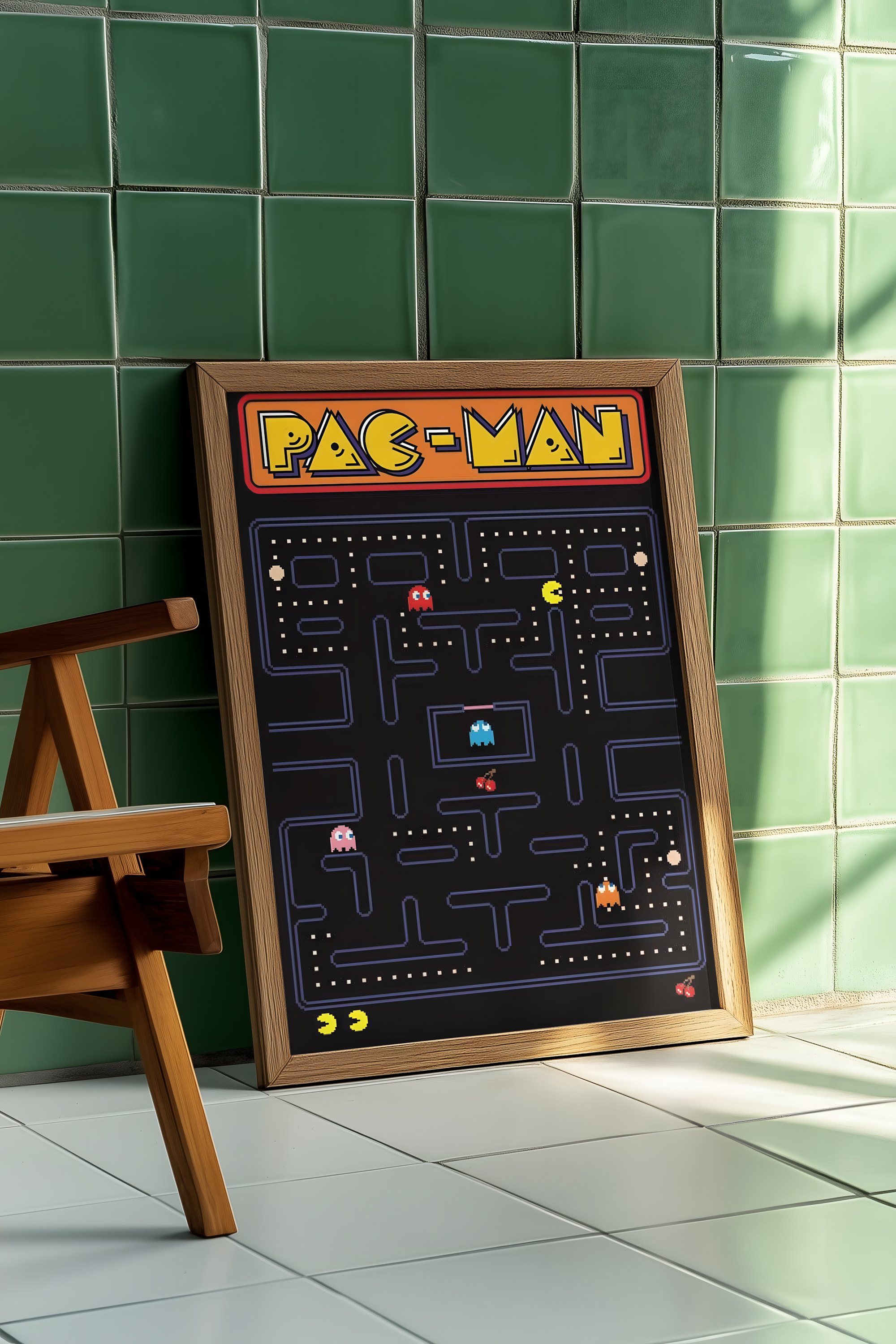 Klassisk Pac-Man Kunst