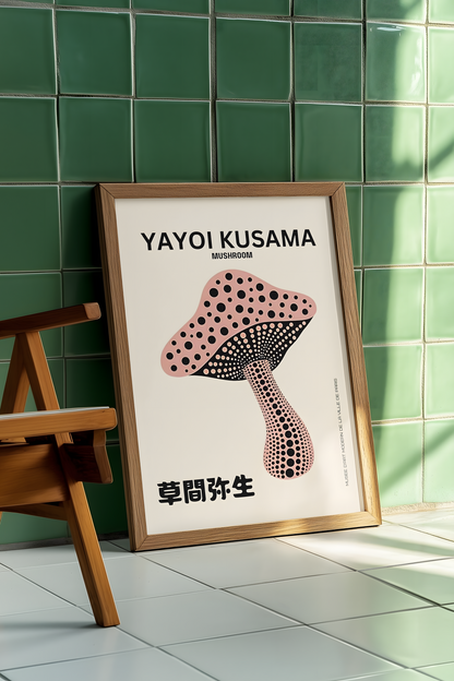 Yayoi Kusama Mushroom