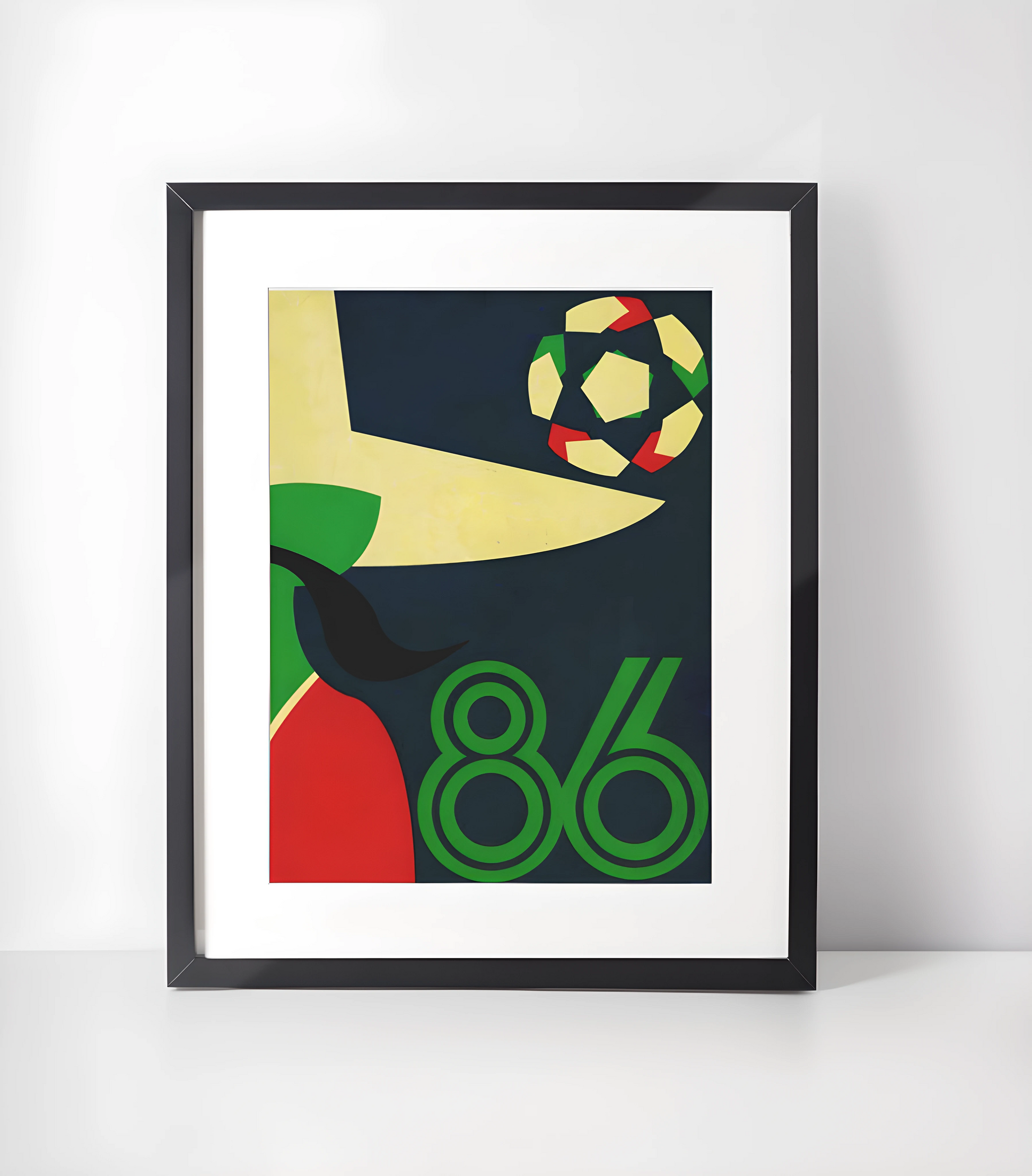 Fotball VM-Plakater Kunstsamling - Kunsttrykk A3+/A3 - Uten ramme