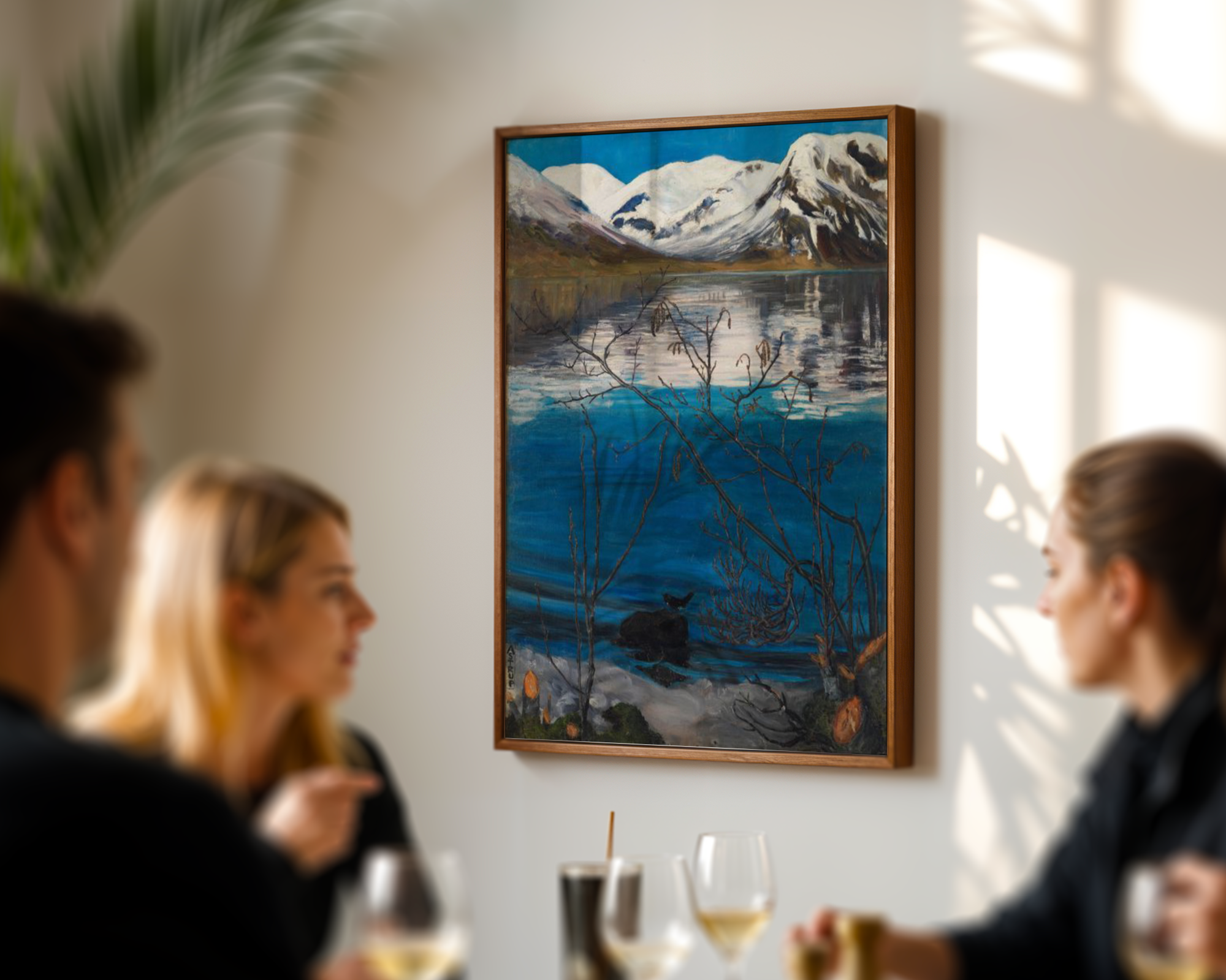 Nikolai Astrup - Marsstemning på Jølstervannet