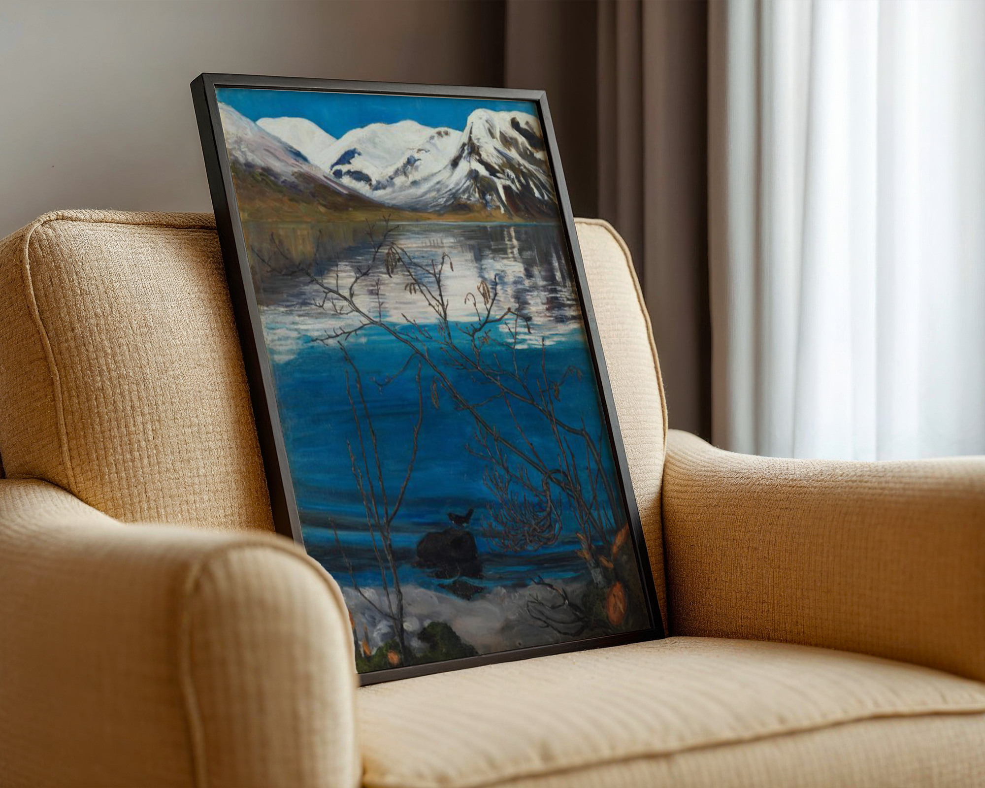 Nikolai Astrup - Marsstemning på Jølstervannet