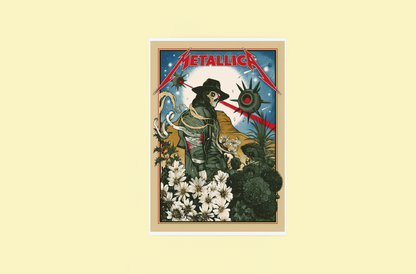 Metallica Illustrasjoner Kunstsamling - Kunsttrykk A3+/A3 - Uten ramme