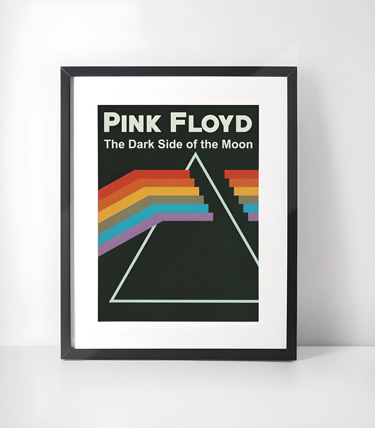 Leonard Cohen - Limited Edition Kunst- Blanding Musikk - Kunsttrykk A3+/A3 - Uten ramme #7 Pink Floyd VHS Retro