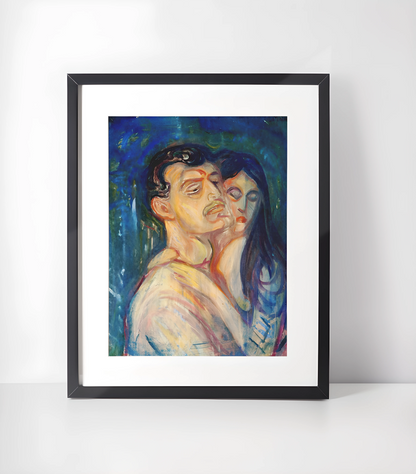 Edvard Munch Samling - Kunsttrykk A3+/A3 - Uten ramme #4 Head By Head