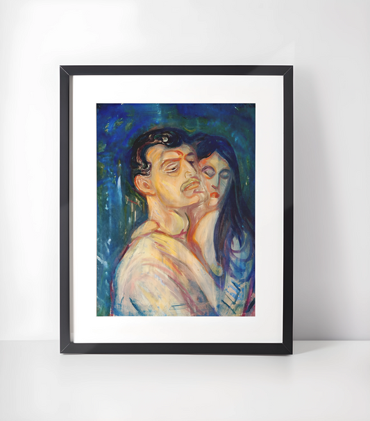 Edvard Munch Samling - Kunsttrykk A3+/A3 - Uten ramme #4 Head By Head