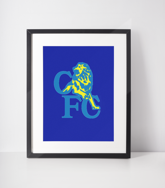 FC Chelsea Retro Kunstsamling - Kunsttrykk A3+/A3 - Uten ramme #2