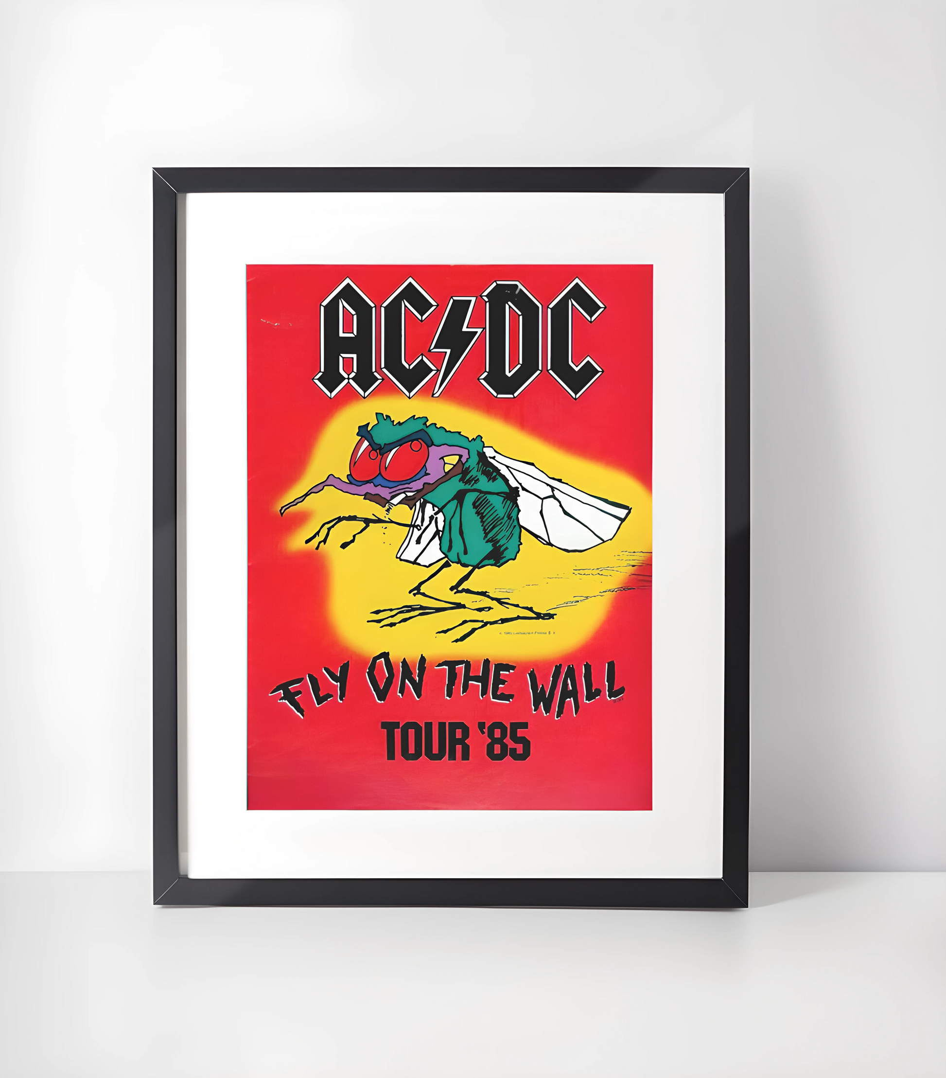 AC/DC Fly On The Wall Kunstsamling - Kunsttrykk A3+/A3 - Uten ramme