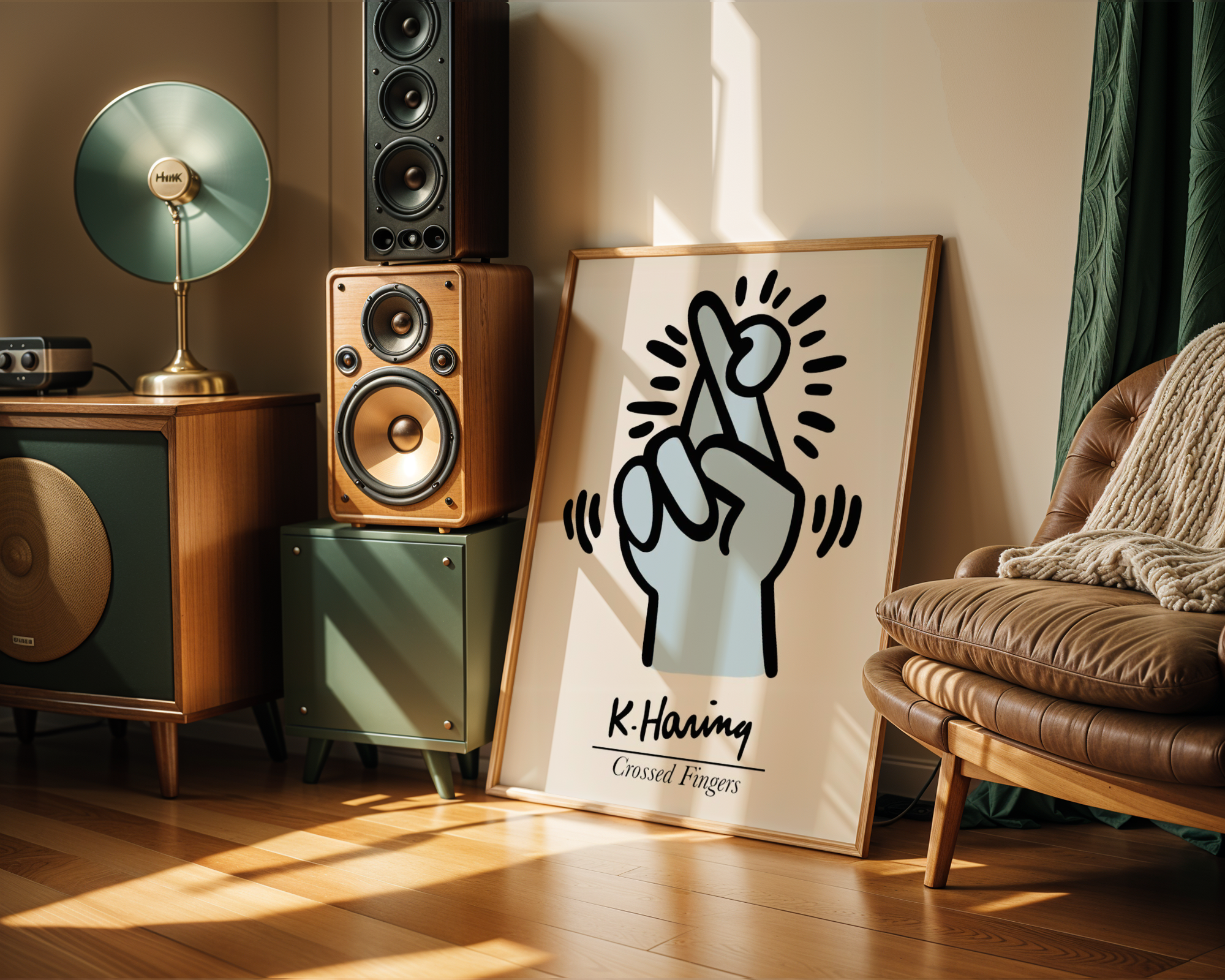 Keith Haring - Crossed Fingers