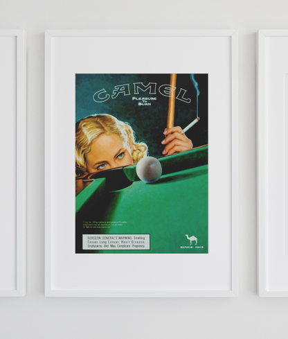 Vintage Camel Kunstsamling - Kunsttrykk A3+/A3 - Uten ramme