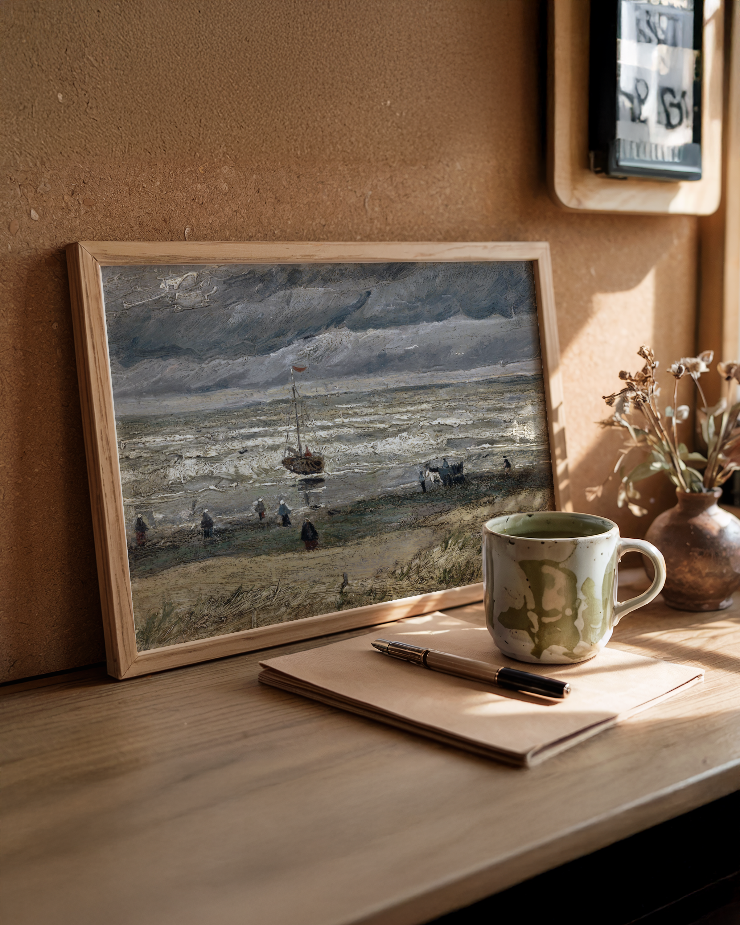 Vincent van Gogh - Utsikt over havet ved Scheveningen