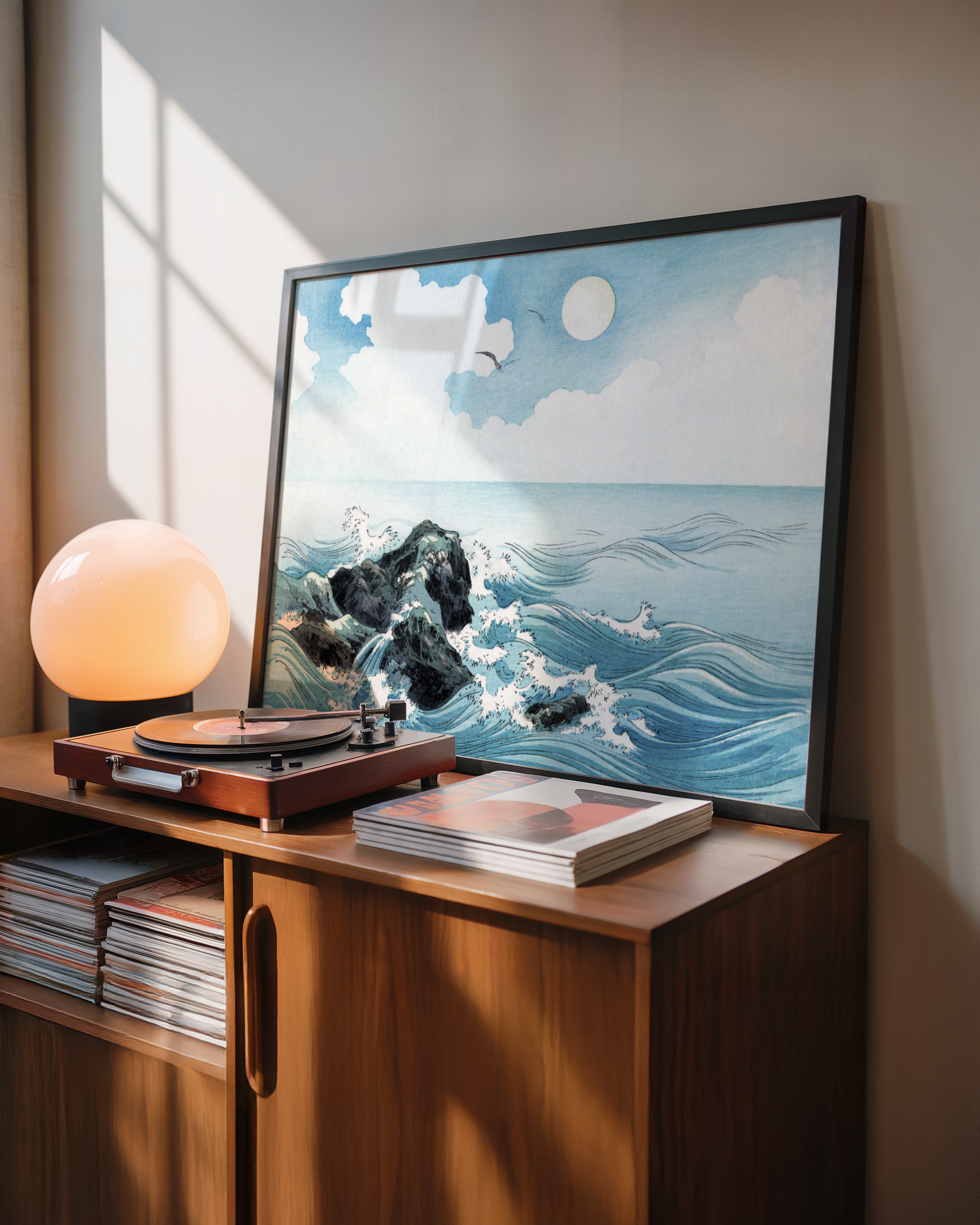 Uehara Konen - Ocean Waves at Kojima Island