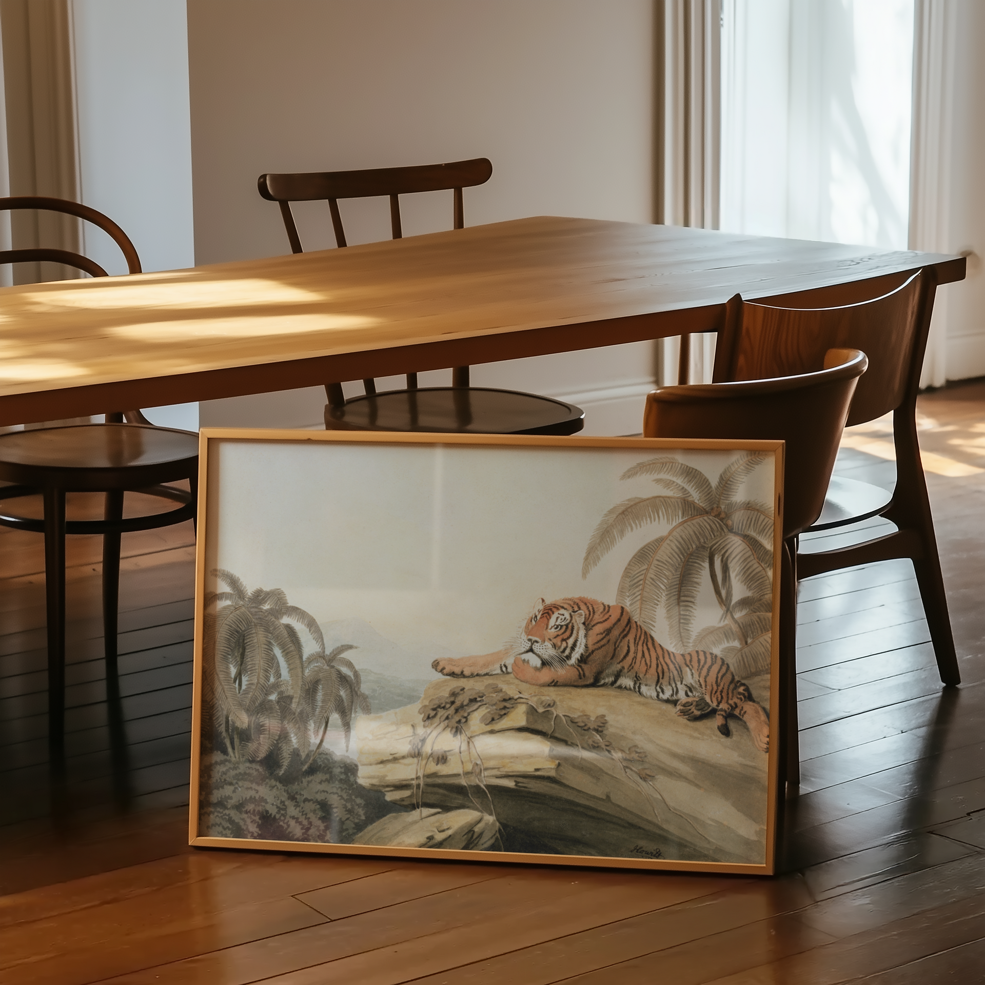 Samuel Howitt - A Tiger Resting