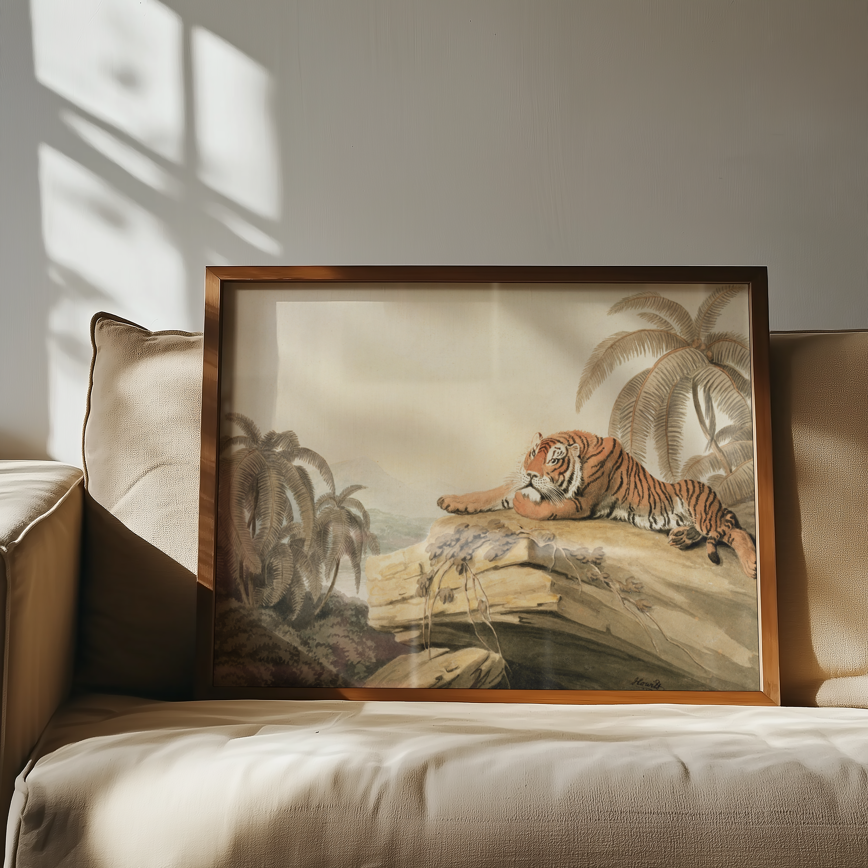 Samuel Howitt - A Tiger Resting