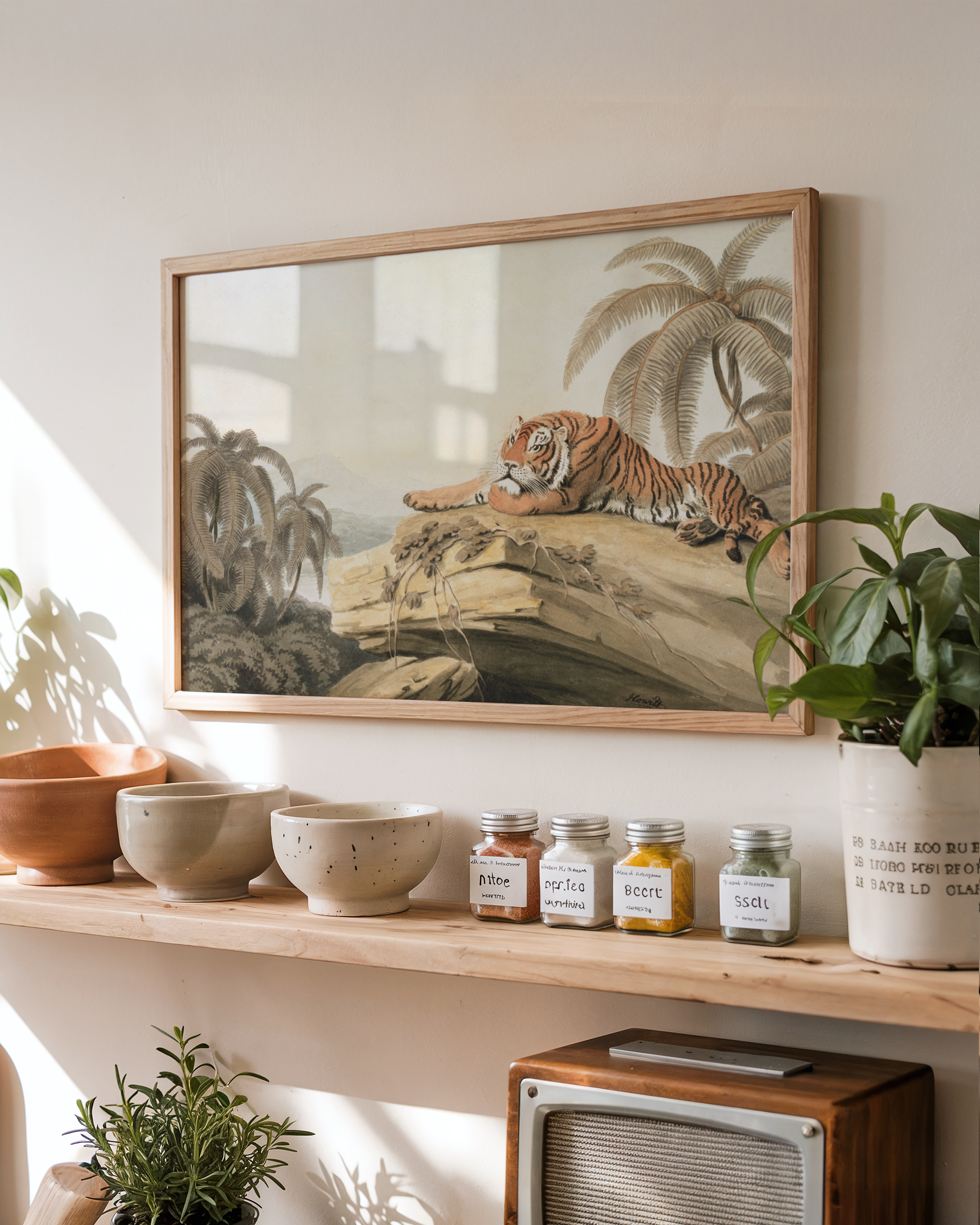 Samuel Howitt - A Tiger Resting