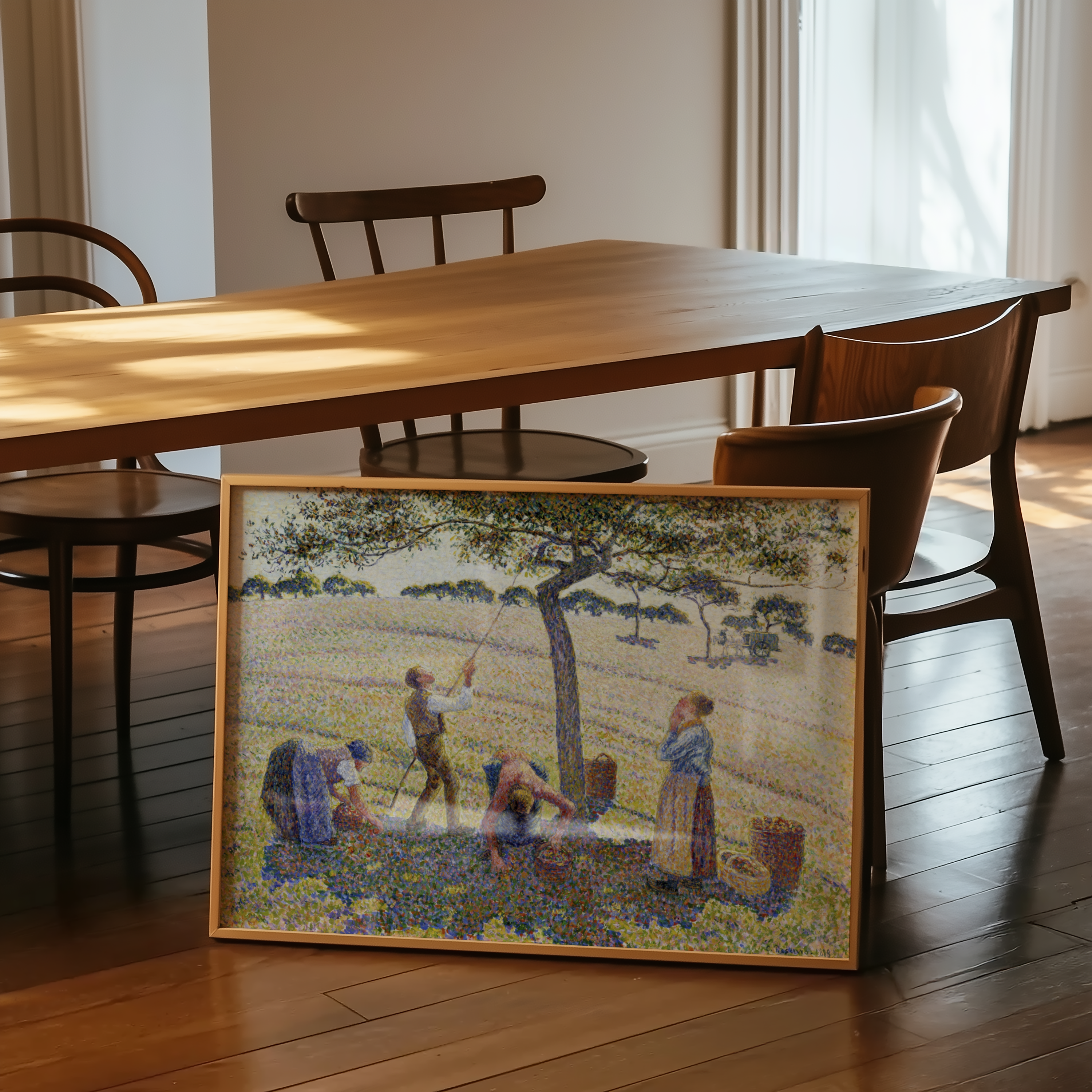 Camille Pissarro - Eplehøsting