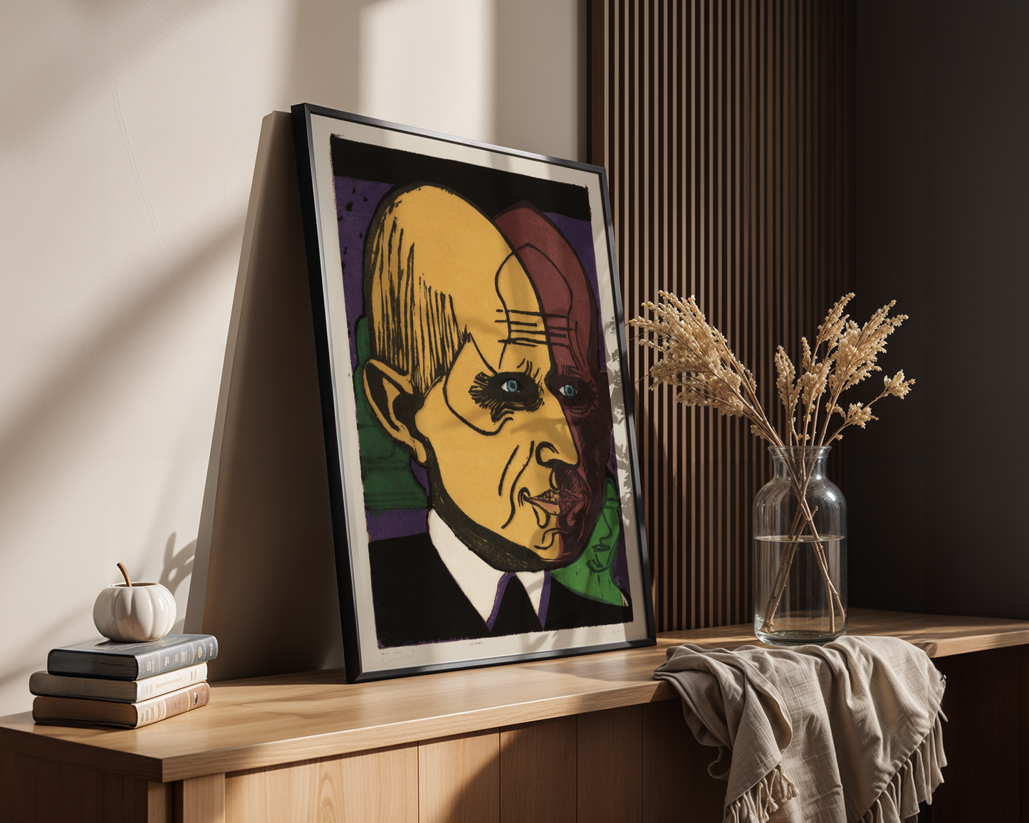 Ernst Ludwig Kirchner - Kopf Dr. Bauer (1933)