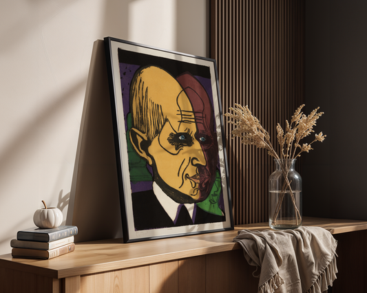 Ernst Ludwig Kirchner - Kopf Dr. Bauer (1933)