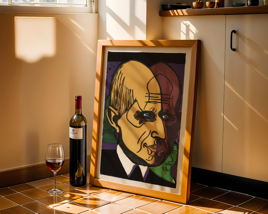 Ernst Ludwig Kirchner - Kopf Dr. Bauer (1933)