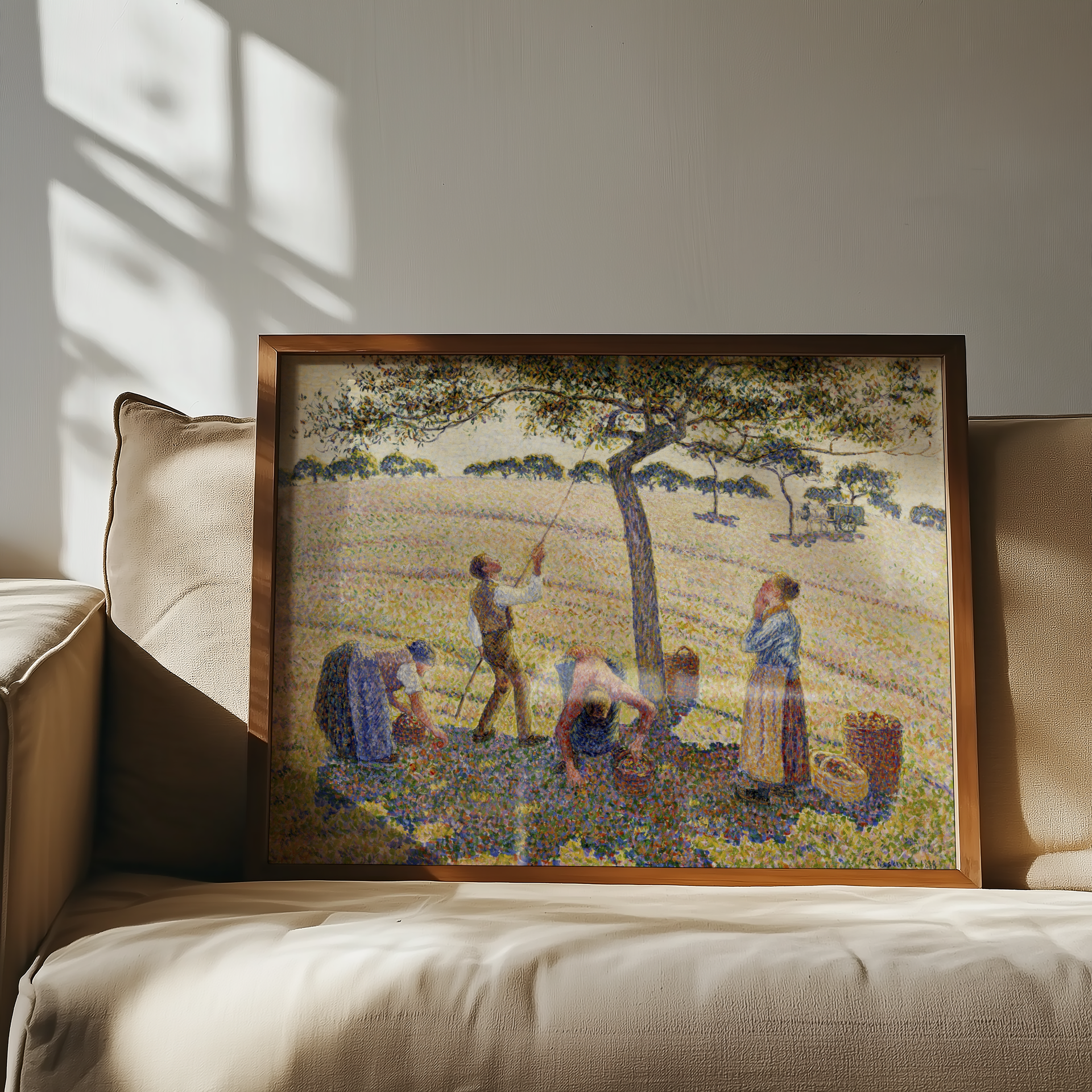 Camille Pissarro - Eplehøsting