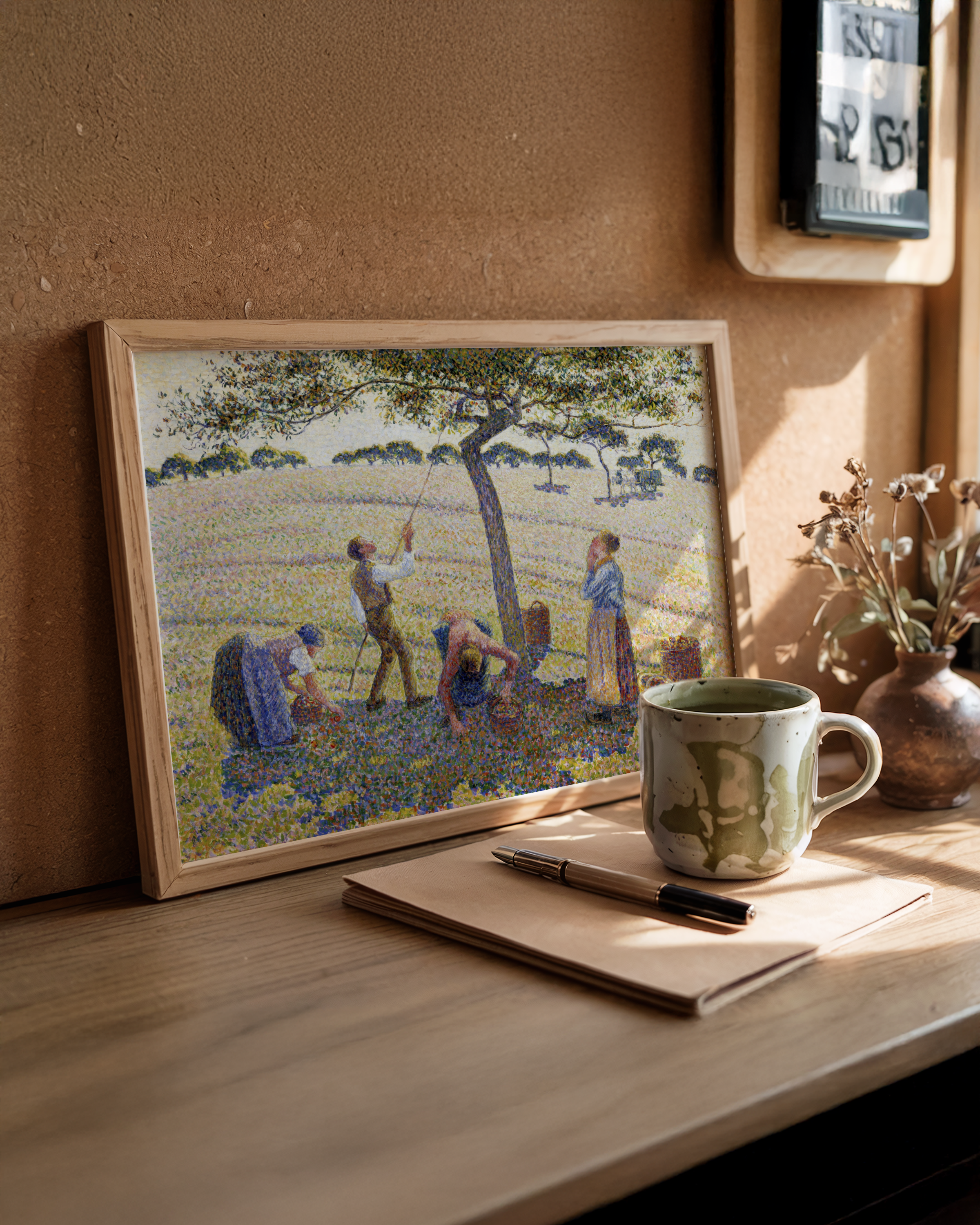 Camille Pissarro - Eplehøsting